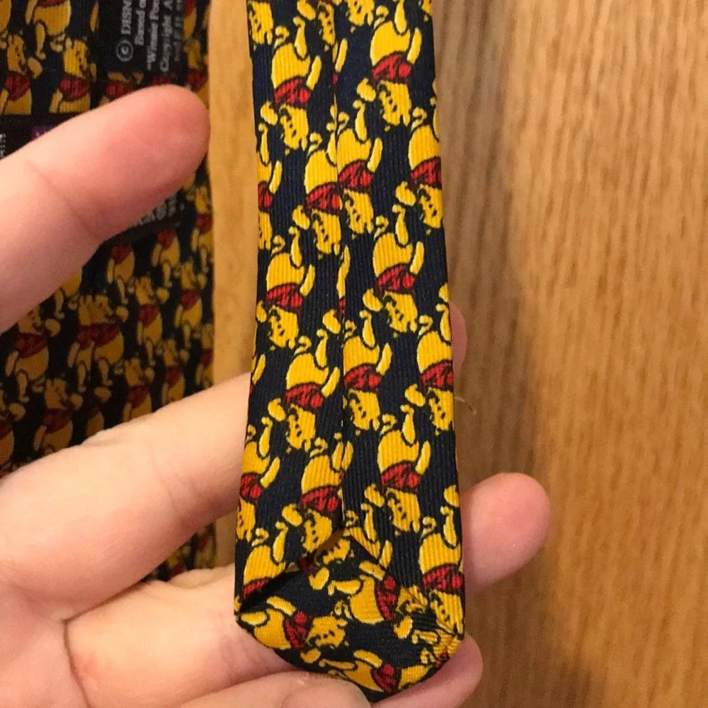 Winnie the Pooh boy’s 45” navy classic necktie